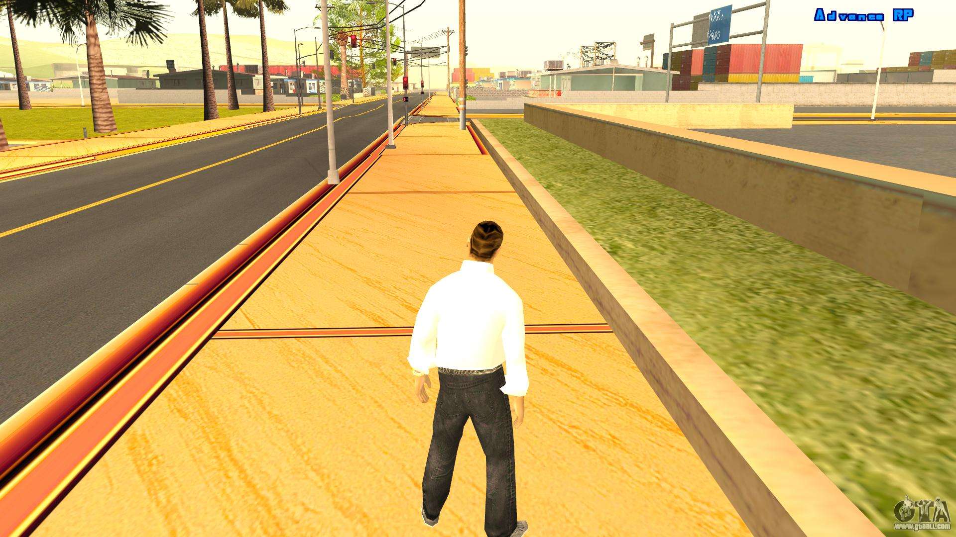 Endless running for GTA San Andreas