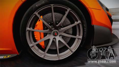 McLaren 675LT 2015 10-Spoke Wheels for GTA San Andreas