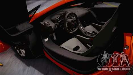 McLaren 675LT 2015 10-Spoke Wheels for GTA San Andreas