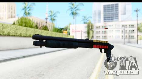 Tactical Mossberg 590A1 Black v3 for GTA San Andreas