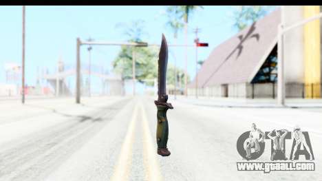 CS:GO - Bowie Knife for GTA San Andreas