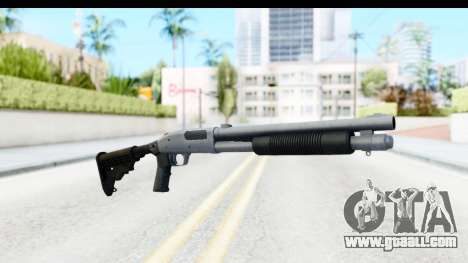 Tactical Mossberg 590A1 Chrome v4 for GTA San Andreas