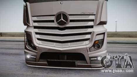 Mercedes-Benz Actros Mp4 6x2 v2.0 Steamspace for GTA San Andreas