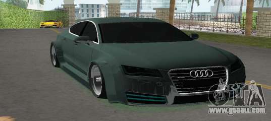 Audi A7 Sportback for GTA Vice City