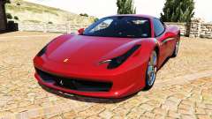 Ferrari 458 Italia v2.0 [add-on] for GTA 5