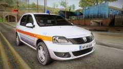 Dacia Logan Facelift Ambulanta v3 for GTA San Andreas