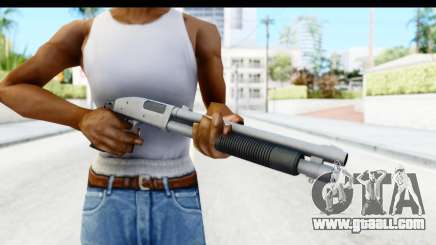 Tactical Mossberg 590A1 Chrome v3 for GTA San Andreas