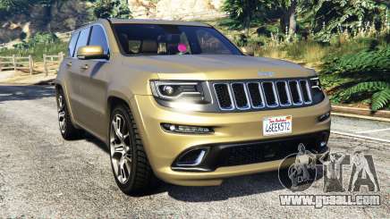 Jeep Grand Cherokee SRT-8 2014 [replace] for GTA 5