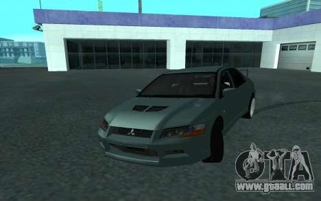 Mitsubishi Lancer Evolution VII for GTA San Andreas