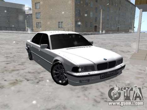 BMW 740I for GTA San Andreas