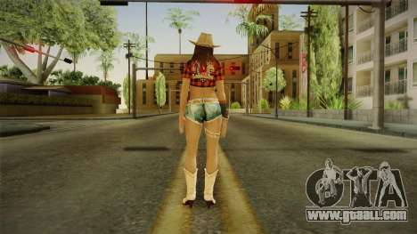 Resident Evil Revelations 2 - Claire Cowgirl for GTA San Andreas