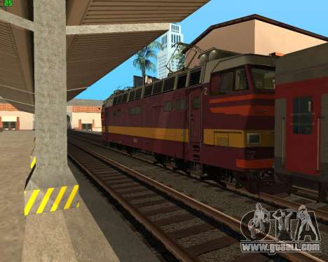 Passenger locomotive CHS4t-521 for GTA San Andreas
