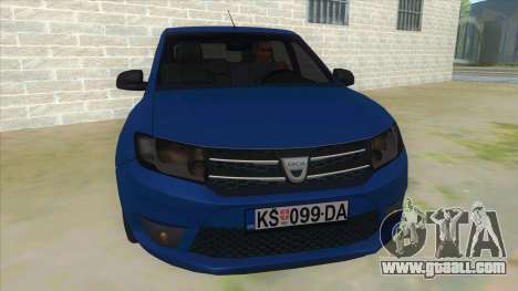 2016 Dacia Sandero for GTA San Andreas