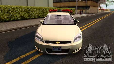 2007 Chevy Impala Bayside Police for GTA San Andreas