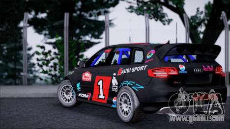 Audi RS3 Sportback Rally WRC for GTA San Andreas