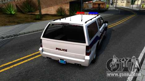 Declasse Granger Metropolitan Police 2012 for GTA San Andreas