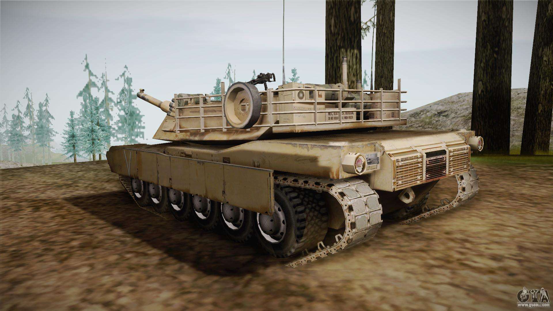 Tanque M1A2 Abrams para GTA San Andreas