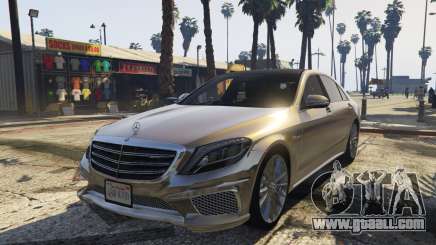 Mercedes-Benz S65 W222 for GTA 5