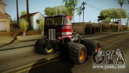 Peterbilt Monster Truck for GTA San Andreas
