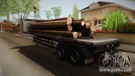 GTA 5 Log Trailer v2 IVF for GTA San Andreas