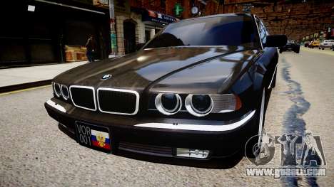 BMW 750iL E38 for GTA 4