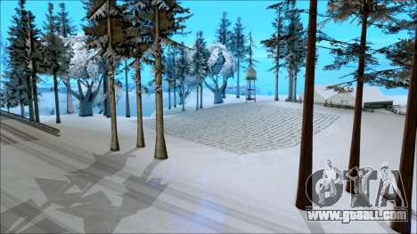 New winter mod for GTA San Andreas