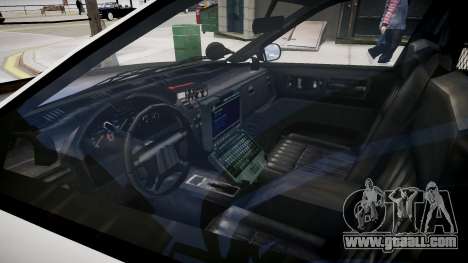 The police car of GTA V for GTA 4