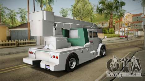 GTA 5 Brute Utility Truck for GTA San Andreas
