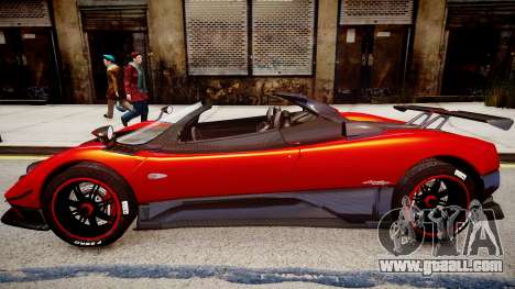 Pagani Zonda Cinque Roadster for GTA 4