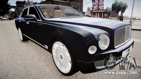 Bentley Mulsanne 2014 for GTA 4