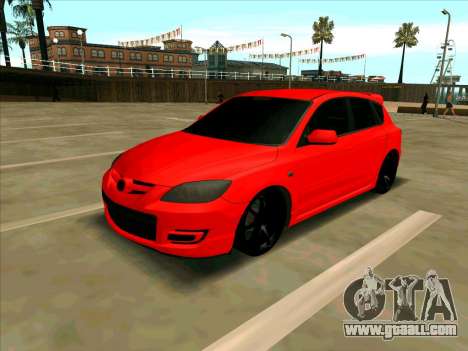 Mazda 3 Red for GTA San Andreas