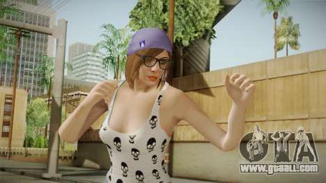 Female Skin 3 from GTA 5 Online for GTA San Andreas