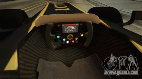 F1 Lotus T125 2011 v3 for GTA San Andreas