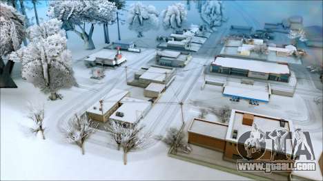 New winter mod for GTA San Andreas