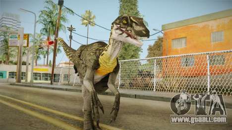 Primal Carnage Velociraptor Thunderstruck for GTA San Andreas