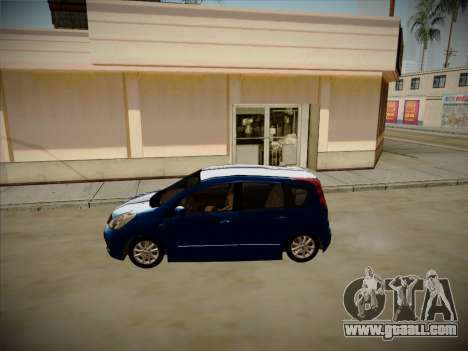 Nissan Note 2008-2009 for GTA San Andreas