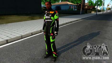 Kawasaki Racing Suit for GTA San Andreas