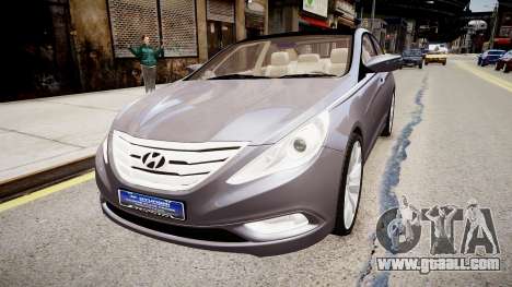 Hyundai Sonata v2 2011 for GTA 4