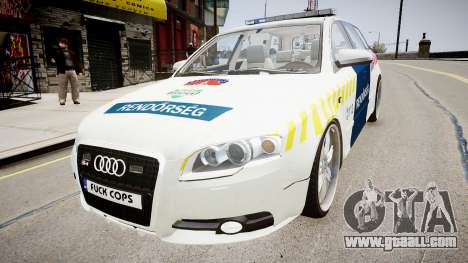 Hungarian Audi Police Car for GTA 4