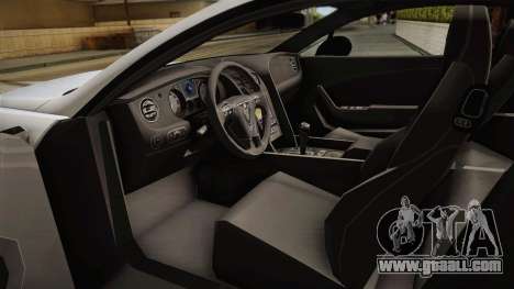 Bentley Continental GTV8S for GTA San Andreas