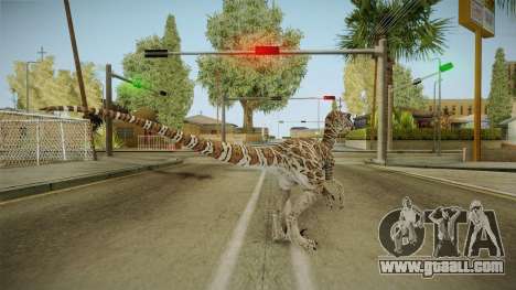 Primal Carnage Velociraptor Snake Skin for GTA San Andreas