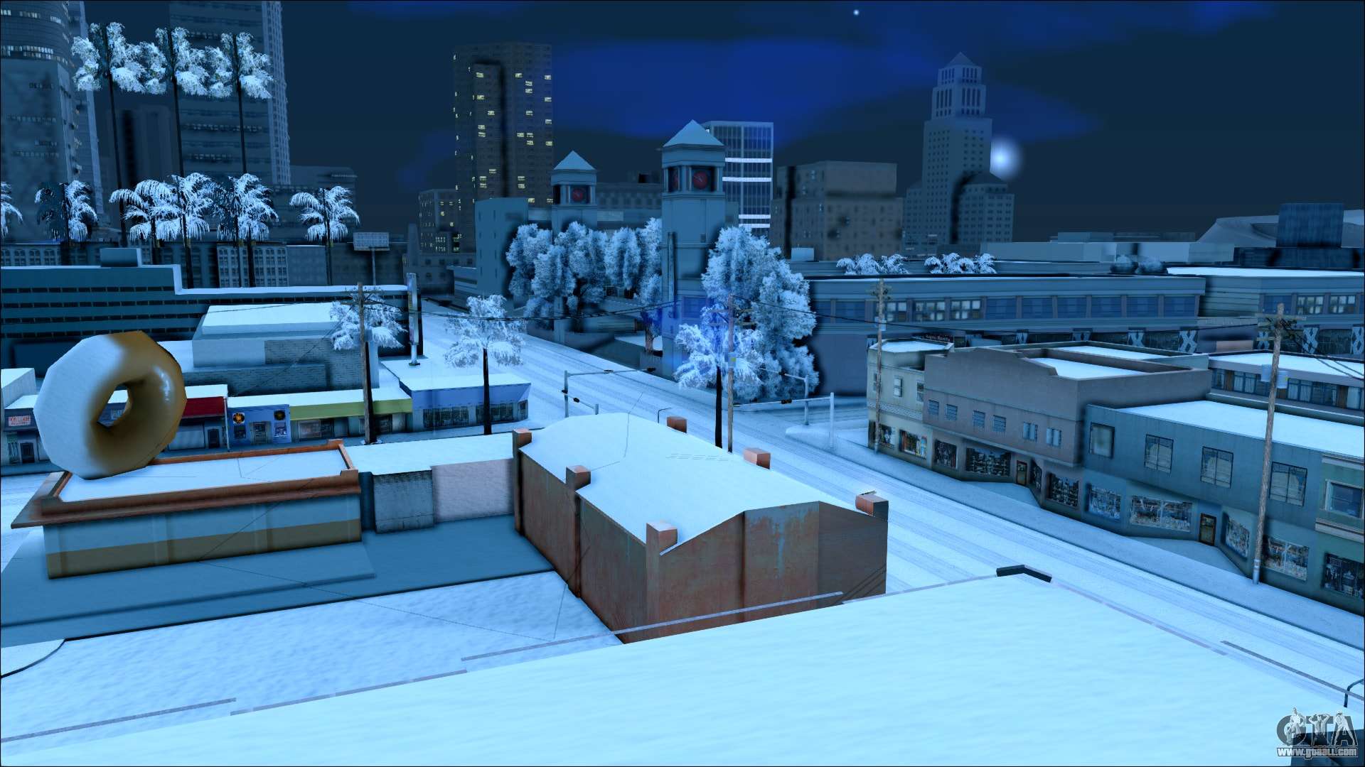 gta san andreas snow