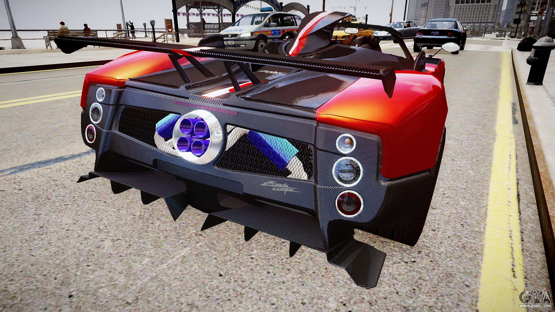 Pagani Zonda Cinque Roadster For GTA 4