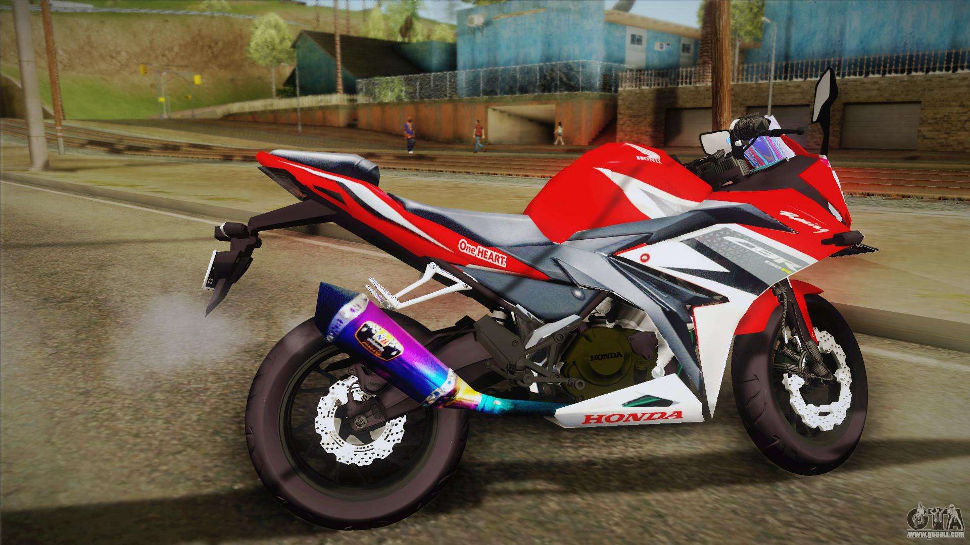 Honda CBR150R 2016 Racing Red For GTA San Andreas