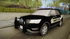 Ford Explorer 2016 Red County Sheriffs Office for GTA San Andreas