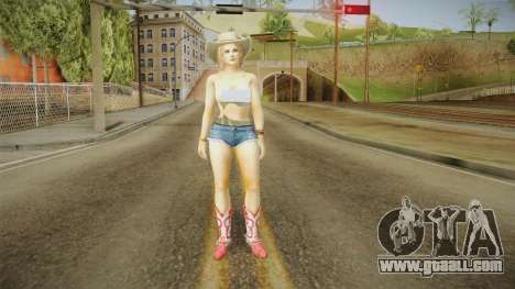 Tina Topless for GTA San Andreas