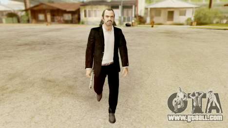 GTA 5 Trevor Prologue in Black Suit for GTA San Andreas