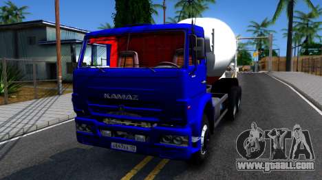 KamAZ 65115 Mixer Truck for GTA San Andreas