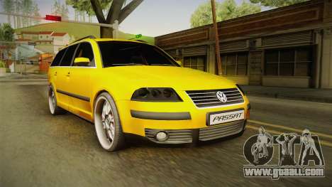 Volkswagen Passat B5 FL W8 for GTA San Andreas