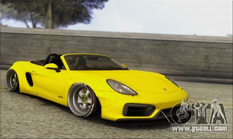 Porsche Boxter GTS L3DWork for GTA San Andreas